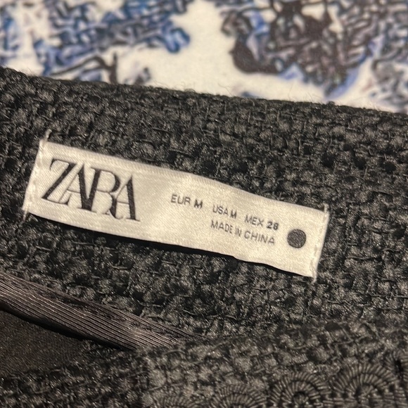 Zara tweed mini skirt. NEW - Picture 6 of 6